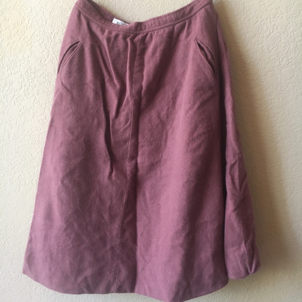Vintage Dalton Wool Maxi Skirt